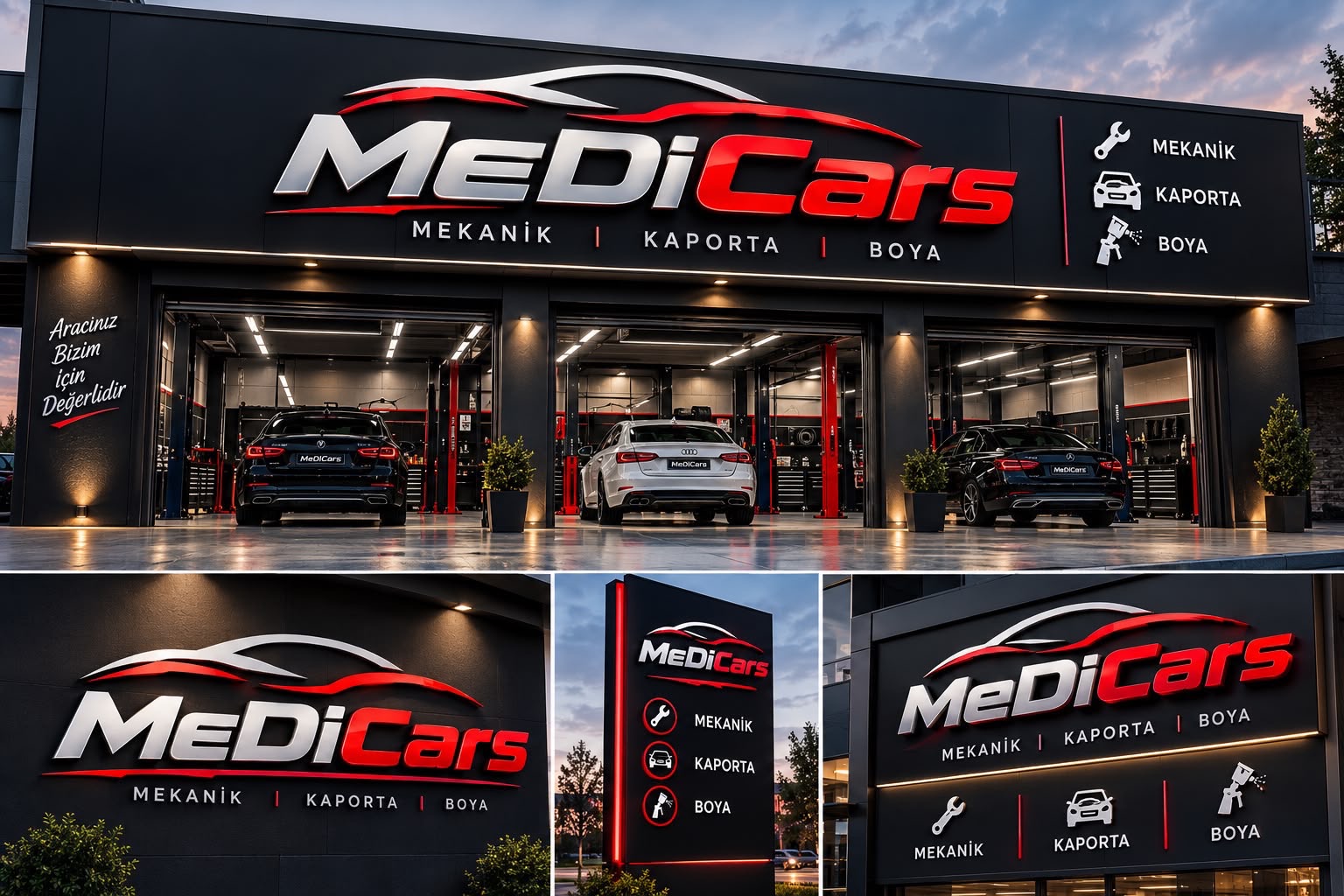 MeDiCars servis cephesi